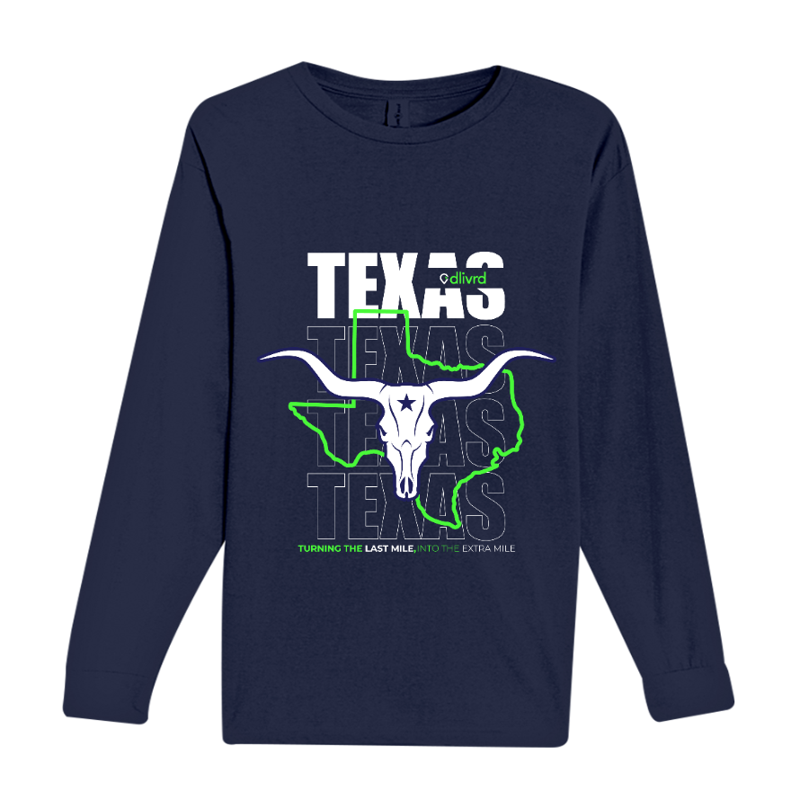 dlivrd x Texas Long Sleeve T-Shirt