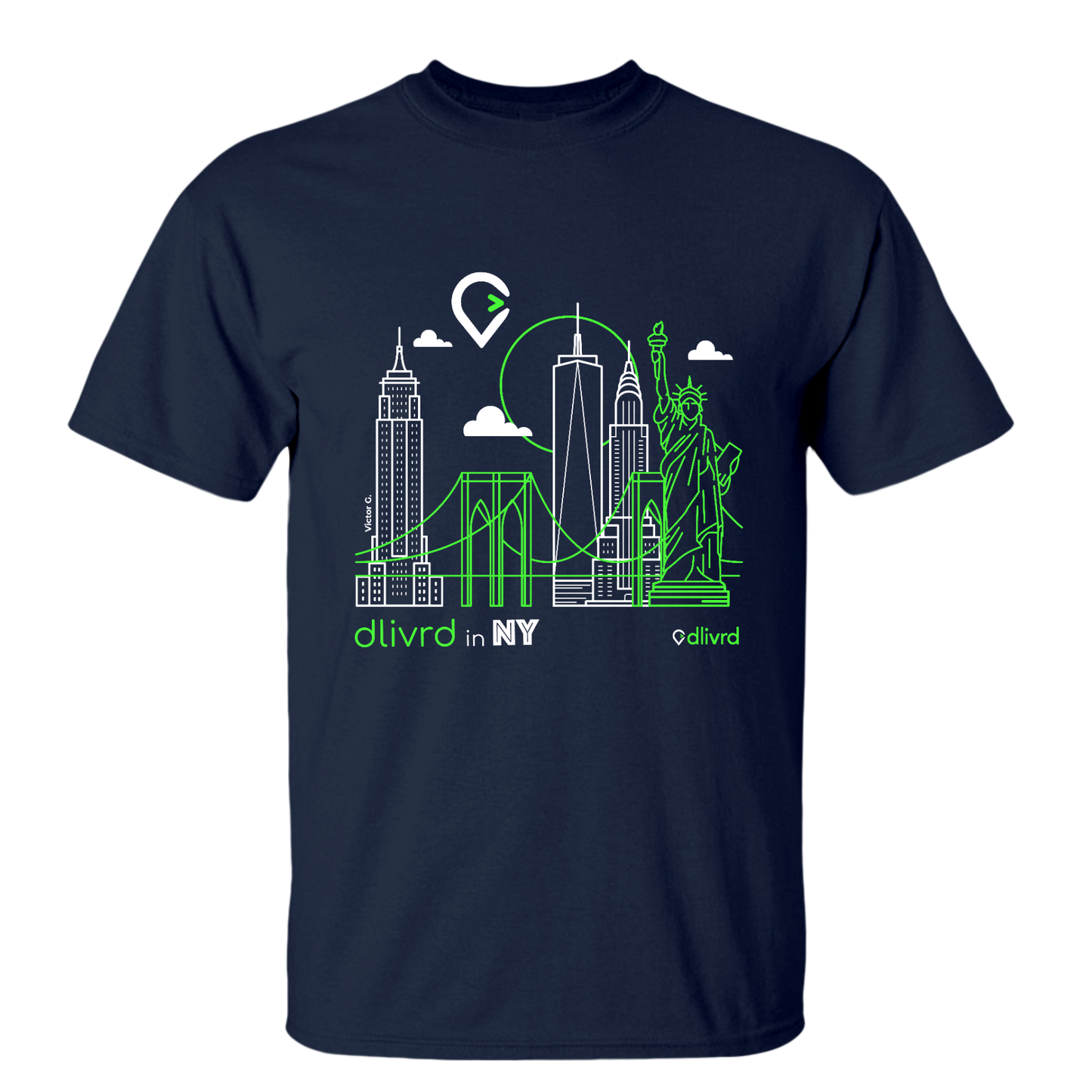 dlivrd x NYC City Spirit Tee
