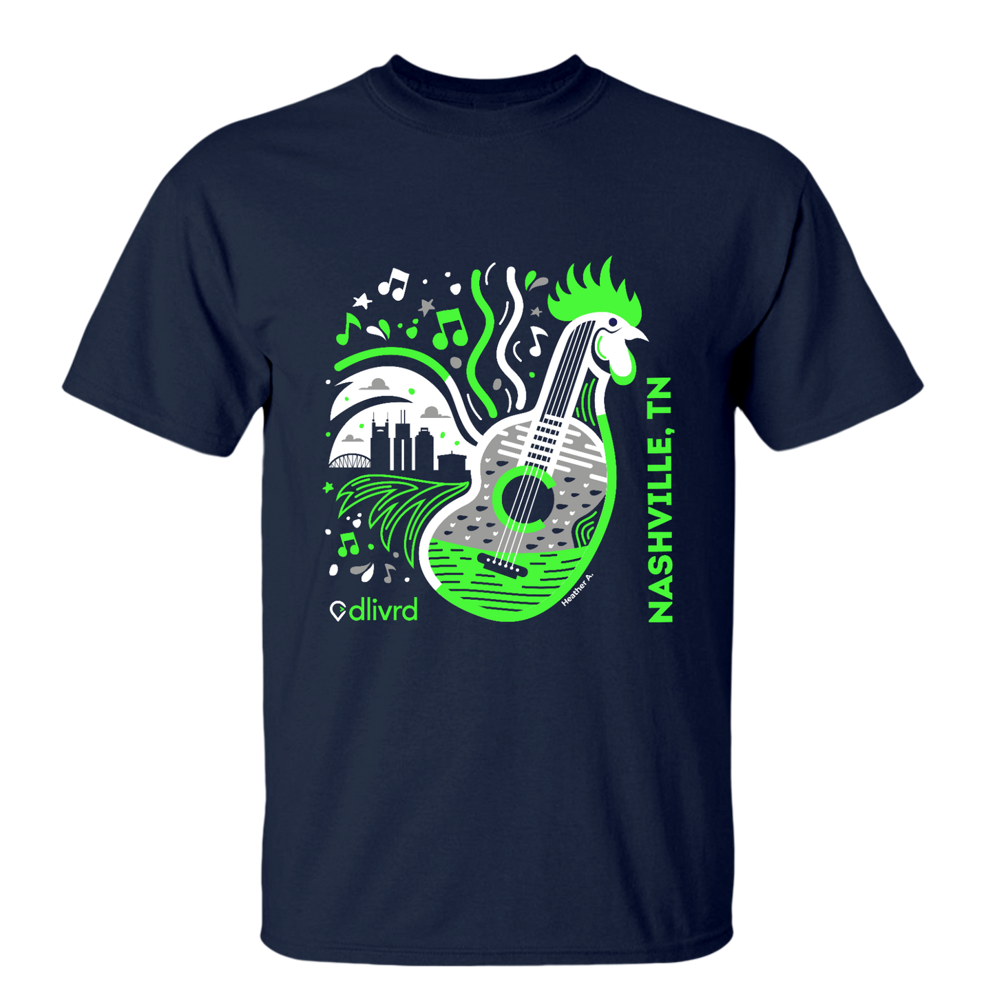 dlivrd x Nashville City Spirit Tee