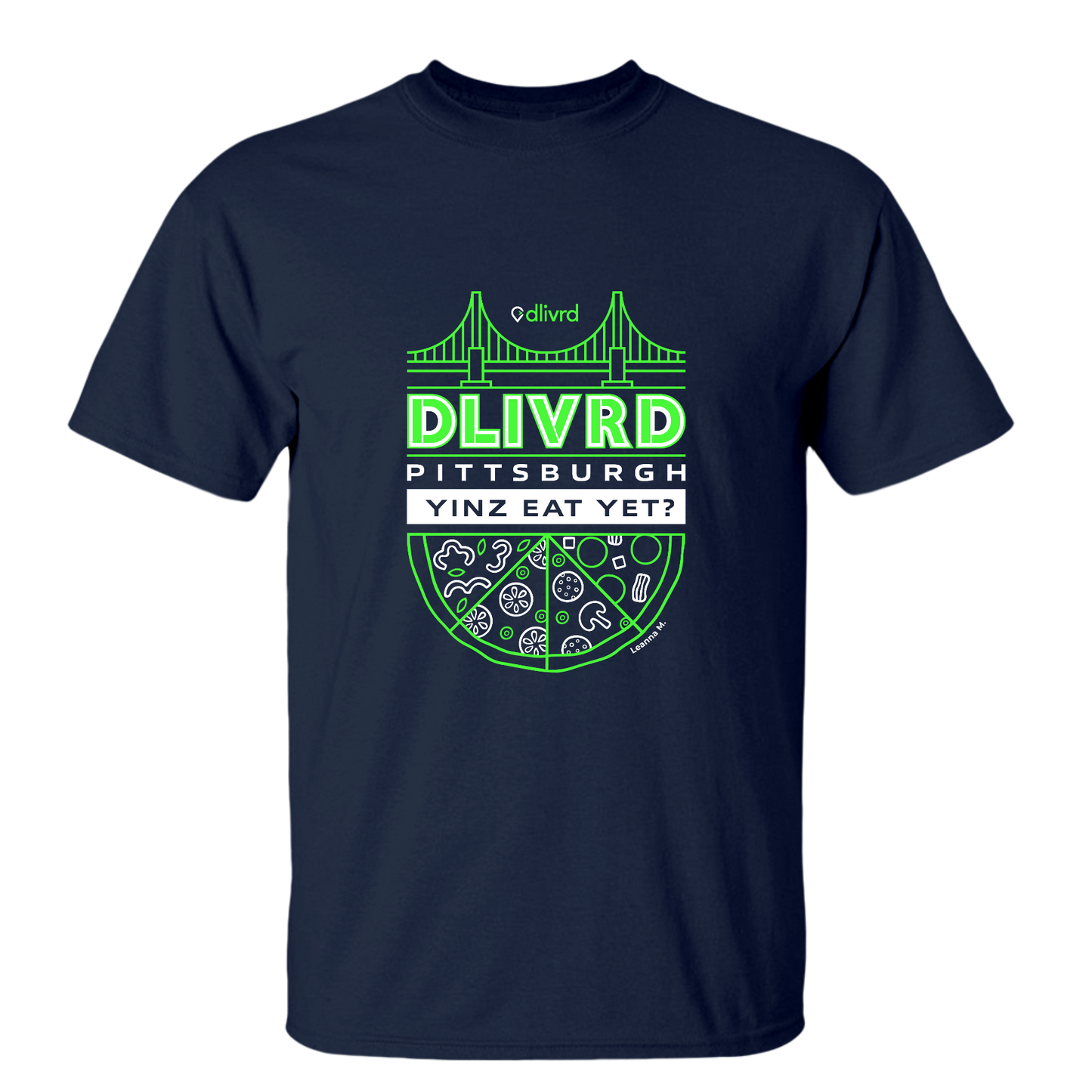 dlivrd x Pittsburgh City Spirit Tee